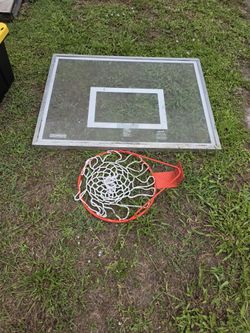 Basketball Backborad And Hoop