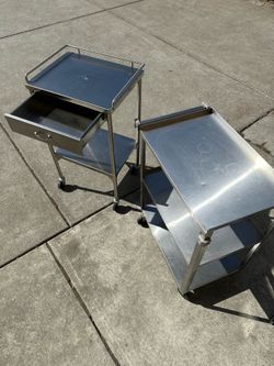 Stainless steel with wheels