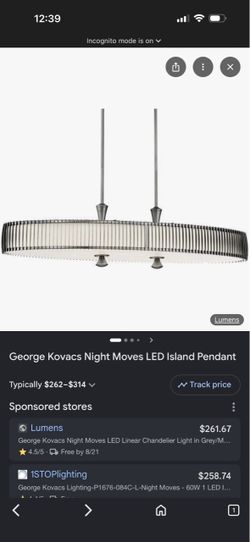 Island chandelier