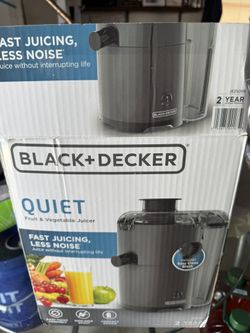 Black And Decker Juicer 