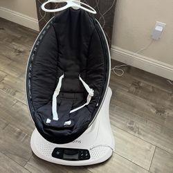 4moms mamaRoo 4 Baby Swing | Bluetooth Baby Rocker with 5 Unique Motions