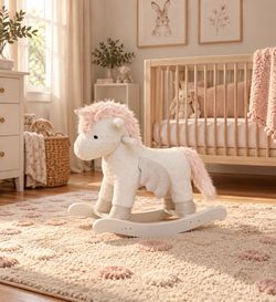 Pegasus Plush Rocker Pottery Barn