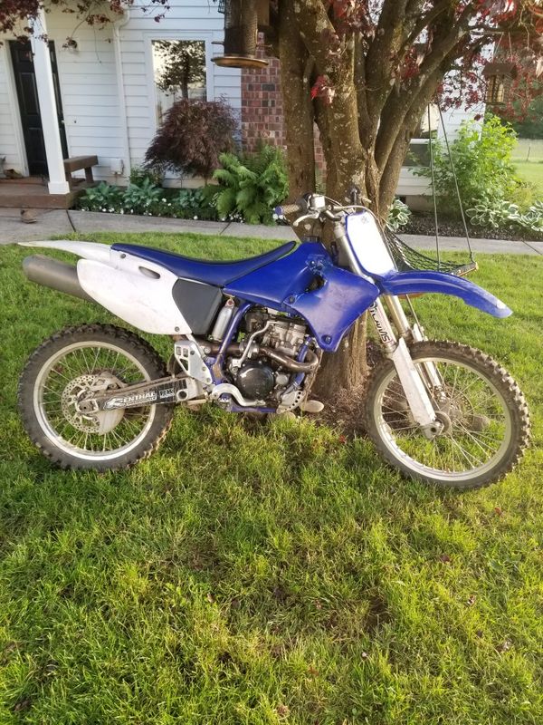 2002 Yamaha yz250f dirt bike w/ clean title for Sale