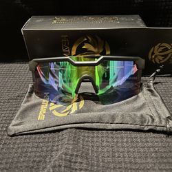 Heatwave Sunglasses Blue Green Lens