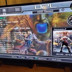 PS2 With 600 Ps2 Games And 100 Ps1