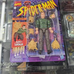 Hasbro Marvel Legends Spider-Man Sandman 6-inch Retro Action Figure 