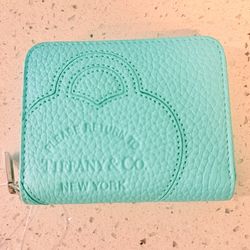 NEW Tiffany & Co. Wallet - Iconic Light Blue Color!