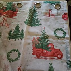 Red Truck Curtains