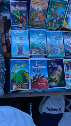 17 vhs tapes