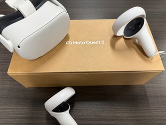 Meta Quest 2 VR Headset with Controllers & Original Box – Oculus