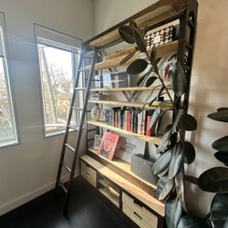 RH Industrial Book Shelf 