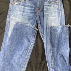 True Religion Blue Jeans