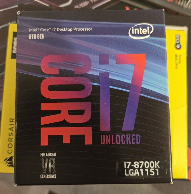 i7-8700K Intel CPU