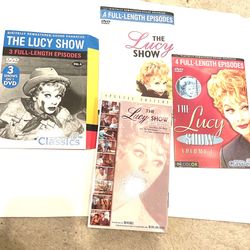 Collection Of the Lucy Show DVDs 1 VHS