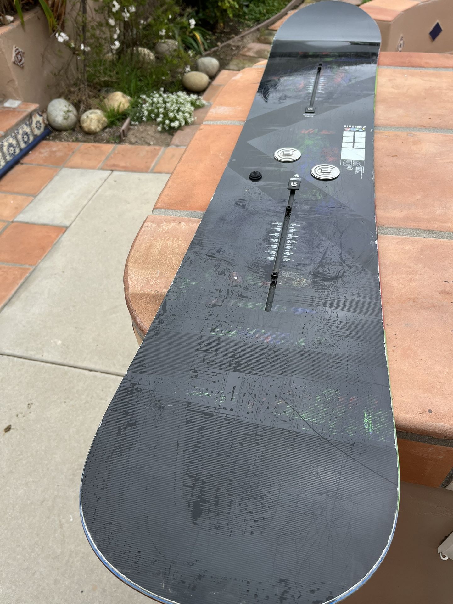 Burton Custom X snowboard (with Malavita bindings) 156 EST