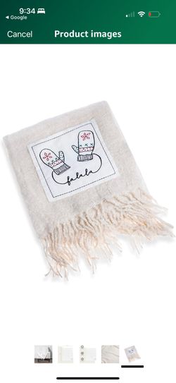 Rae Dunn Christmas Throw Blanket