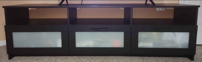 IKEA BRIMNES TV unit black design