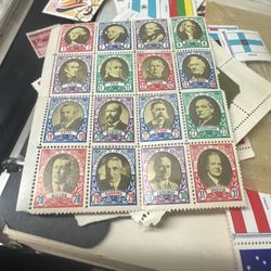 Vintage Stamps. Got More Than What The Pics Show Make A Offer Or Trade 