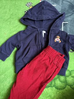 Polo Ralph Lauren baby zip up sweater corduroy pants