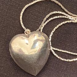 Monet Heart Locket