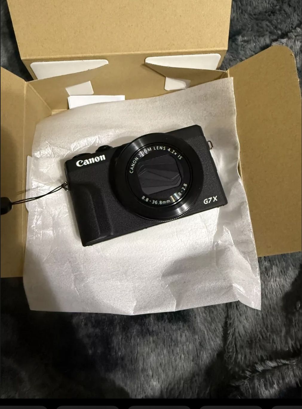 Canon PowerShot G7 X Mark III 20.1 Megapixel Digital Camera - Black