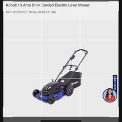 Corded Electric lawn mower