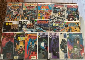 Batman Comic Book Lot