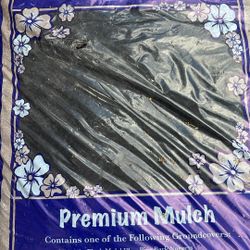 Black Premium Mulch - 2 cu ft Bags