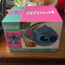Stitch Ceramic Cookie Jar