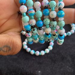 ✨Glass Bead Bracelets✨ 