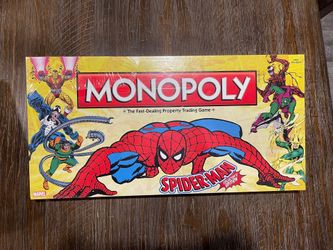 SPIDER-MAN Monopoly USAopoly Hasbro 2010 Collectors Edition Brand NEW Sealed