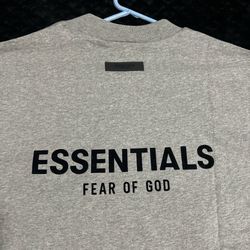 Fear of God Essentials T-Shirt – Dark Oatmeal (XL)