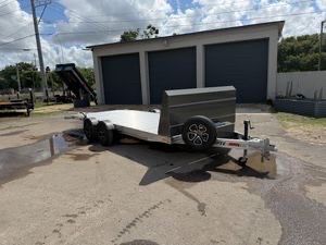 Timpte 7 x 20 Aluminum Lowering Car Trailer 7k