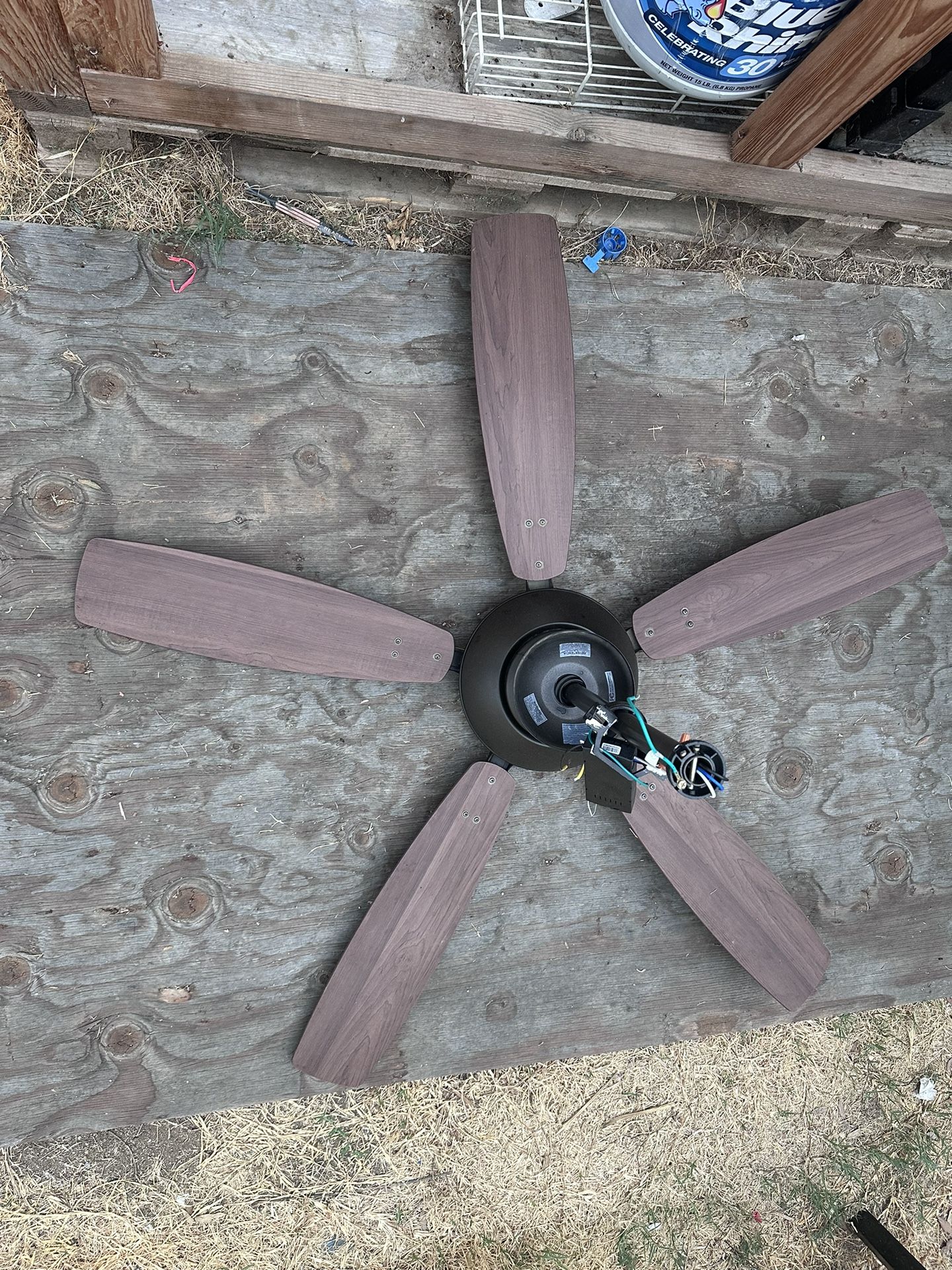 Ceiling Fan In Good Condition Has Control