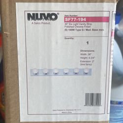 36” 6 Light Vanity Light Strip
