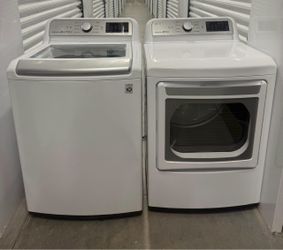 LG Top Load Washer and Dryer Set