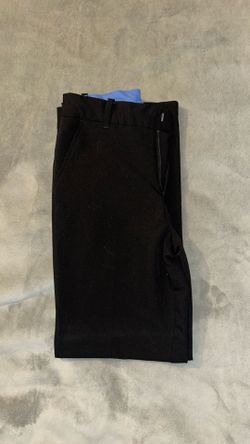 Boys black slacks