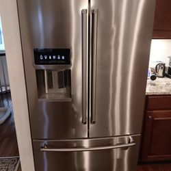 Stainless Steel Kitchenaid Refrigerator 