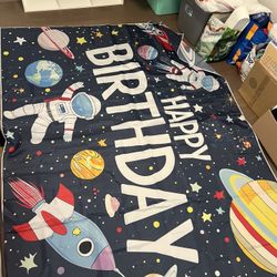 Astronaut Birthday Decorations