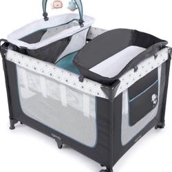 Ingenuity Smart and Simple Portable Playard with Changing Table, Play Pen