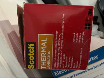 Scotch Thermal Laminator, Brand New in Box