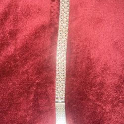 Silver Chino Link Bracelet 