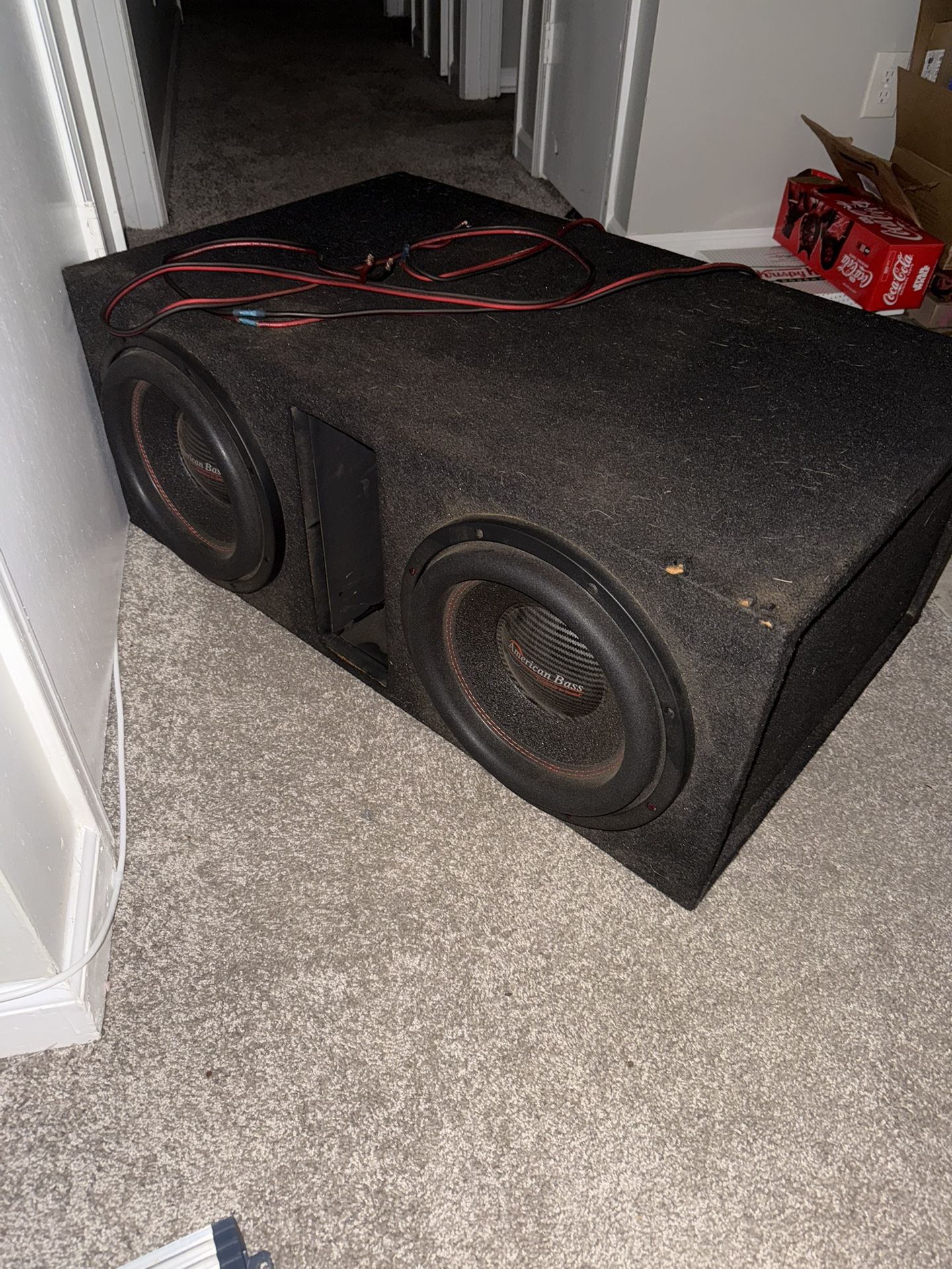 American Bass hawk 1244 And Hifonics 6k