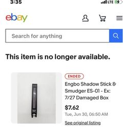 Shadow stick & Smudged