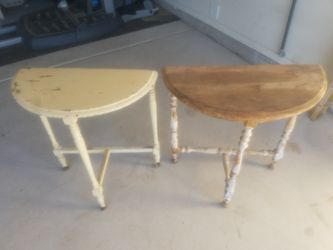 Patio tables antique
