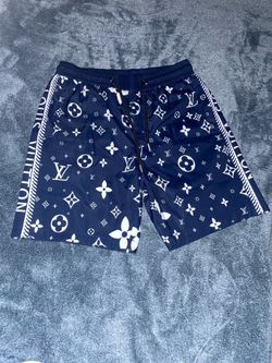 LV shorts blue and white