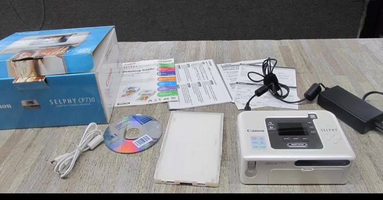 Canon Selphy Cp730 Compact Printer