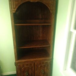 vintage book case/hutch