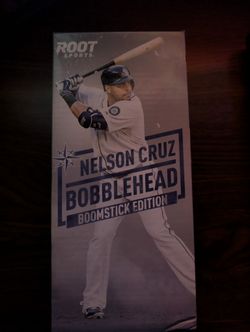 Nelson Cruz Seattle Mariners "BOOMSTICK EDITION" Bobblehead