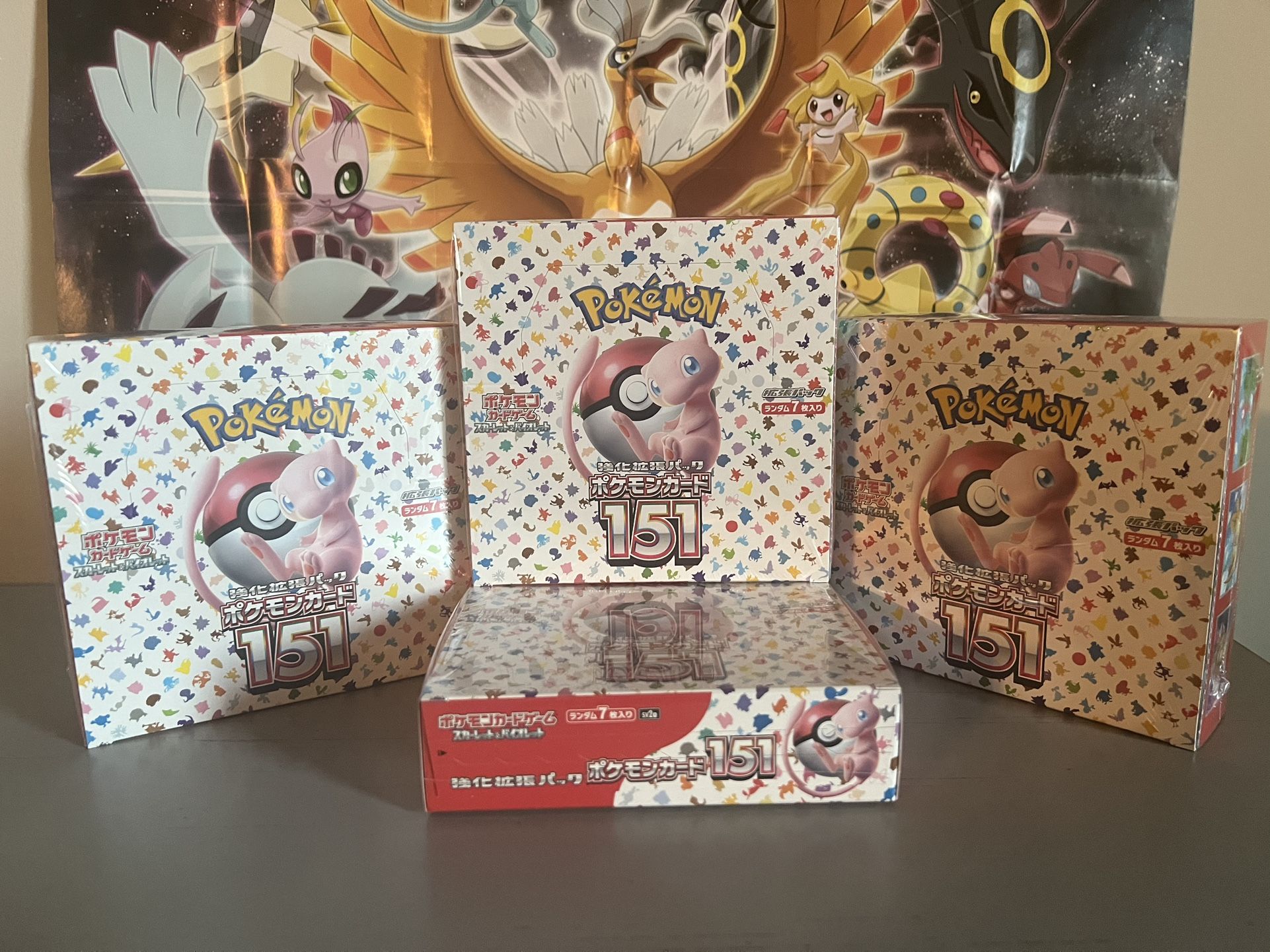 Pokemon TCG Japanese 151 Booster Box SEALED